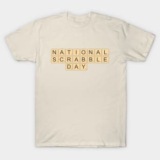 National Scrabble Day – April T-Shirt